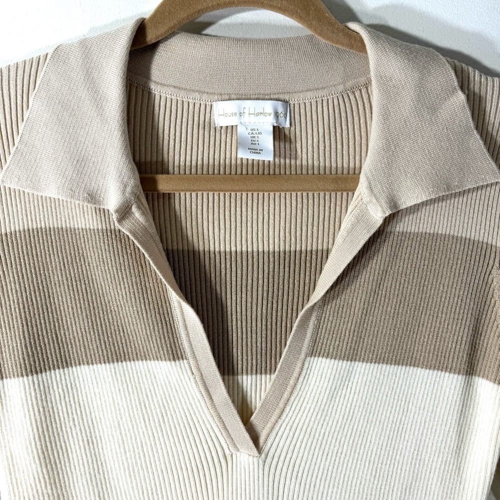 House of Harlow 1960 Ribbed Striped Sweater - Picture 2 of 7